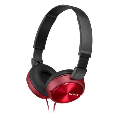 SONY MDR-ZX310 CUFFIE PER MP3/HI-FI/SMARTPHONE 1 JACK 3.5mm RED