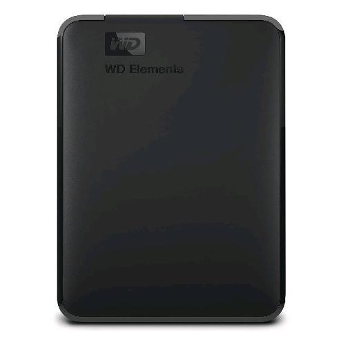 WESTERN DIGITAL ELEMENTS HDD ESTERNO 5TB INTERFACCIA USB 3.2 COLORE NERO