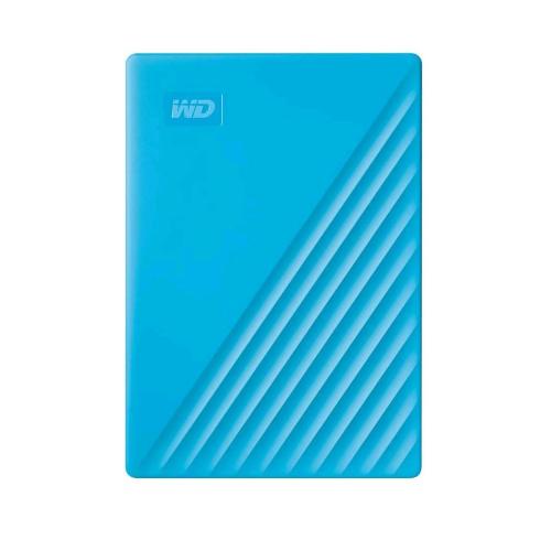 WESTERN DIGITAL MY PASSPORT HDD ESTERNO 4.000GB INTERFACCIA USB 3.0 COLORE BLU