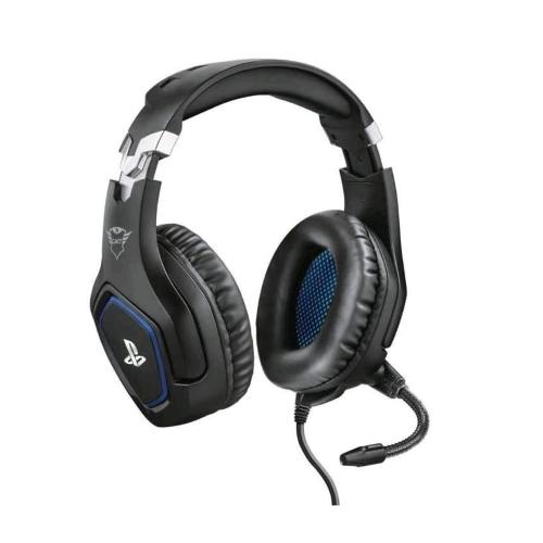 TRUST GXT 488 FORZE CUFFIE CON MICROFONO GAMING LICENZA PS4 JACK 3,5MM BLACK