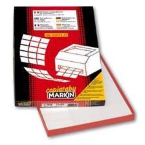 MARKIN CONF 3400 ETICHETTE ADESIVE 105X16,9 mm BIANCO