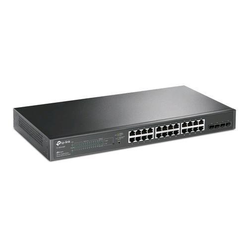 TP-LINK SWITCH 24P JETSTREAM GIGABIT POE+ (T1600G-28PS)