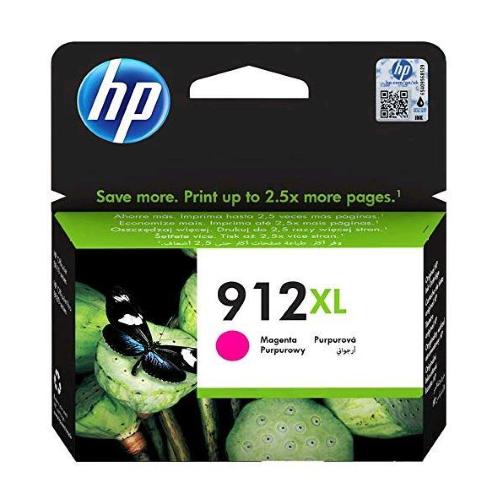 HP 912XL 3YL82AE CARTUCCIA ORIGINALE MAGENTA 825 PAGINE COMPATIBILE CON STAMPANTI A GETTO DI INCHIOSTRO OFFICEJET PRO SERIE 8010 E 8020
