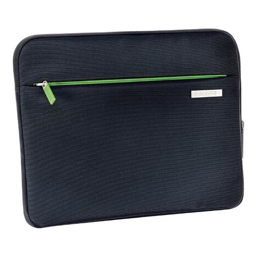 LEITZ COMPLETE CUSTODIA PER TABLET DA 10" IN POLIESTERE BLACK/GREEN (62930095)