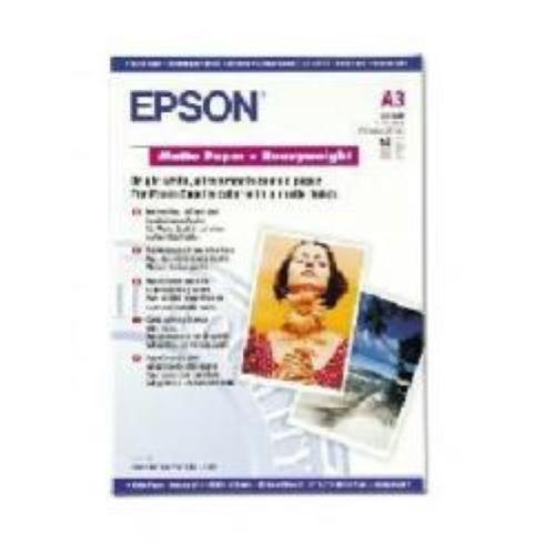 EPSON C13S041261 CARTA FOTOGRAFICA A3 BIANCO OPACO