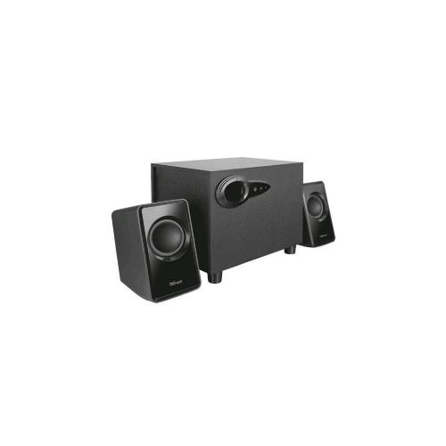 TRUST AVORA 2.1 SET ALTOPARLANTI PER PC E NOTEBOOK CON SUBWOOFER 2.1 USB 18 W NERO