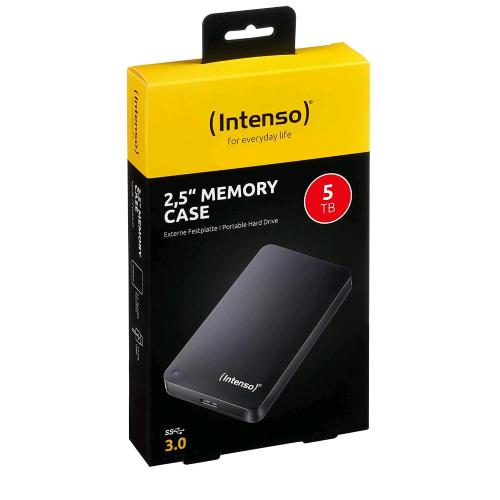 INTENSO HDD ESTERNO PORTATILE 5.000GB USB 3.0 NERO