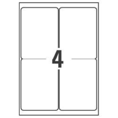 AVERY-ZWECKFORM L7169-100 CONF 400 ETICHETTE 139x99.1 MM AUTOADESIVE BIANCO OPACO