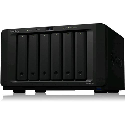 SYNOLOGY DISKSTATION DS1621xs+ SERVER NAS 6 BAY 2.5"/3.5" SATA INTEL XEON D-1520 RAM 8GB ETHERNET 10000 Mbit/s