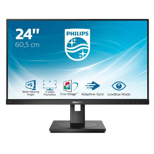 PHILIPS S LINE 242S1AE/00 23.8" LED FULL HD VGA DVI-D HDMI 1920 X 1080