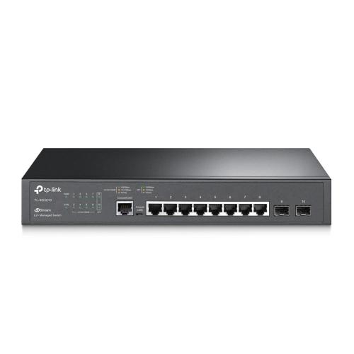 TP-LINK TL-SG3210 SWITCH DI RETE GESTITO 8 x 10/100/1000 + 2 x Gigabit SFP