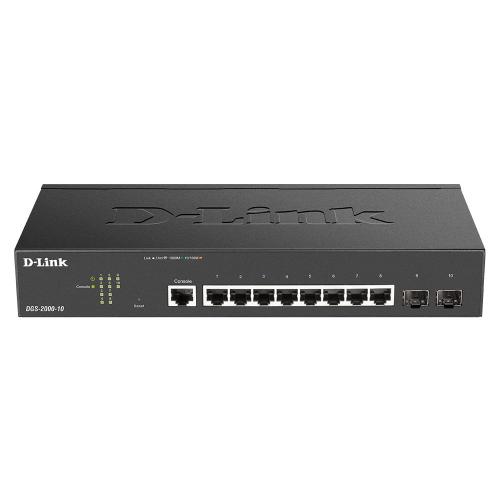 D-LINK DGS-2000-10 SWITCH 8 PORTE GIGABIT GESTITO 2 X SFP