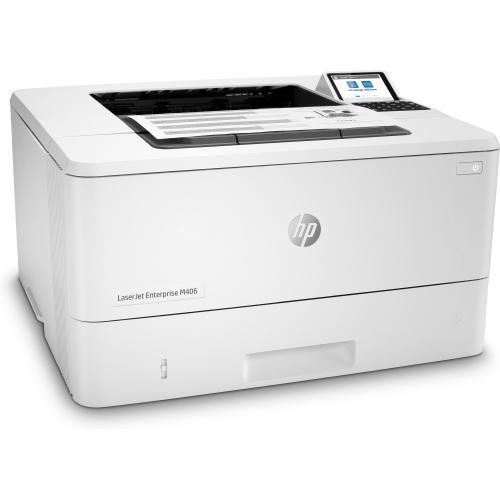 HP LASERJET ENTERPRISE M406dn STAMPANTE LASER B/N DUPLEX A4 USB LAN GIGABIT 40ppm 1200 X 1200 DPI