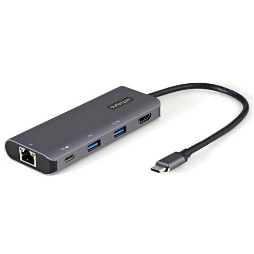 STARTECH DKT31CHPDL DOCKING STATION USB-C 1 x USB-A 3.2 GEN 2 - 1 x USB-A 3.2 GEN 2 BATTERY CHARGHING 1 x USB-C 3.2 Gen 2 THUNDERBOLT 3 POWER DELIVERY 100W -1 x HDMI 4K 30Hz - 1 x LAN RJ-45 10Base-T/100Base-TX/1000Base-T