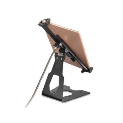 HAMLET XPADLOCK180S CAVO DI SICUREZZA 180 CM CON SUPPORTO UNIVERSALE PER TABLET PC 8-13" NERO