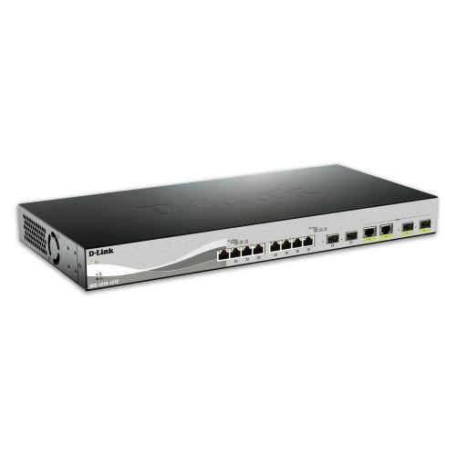 D-LINK DXS-1210-12SC WEB SMART SWITCH GESTITO L2 10 x 10 GIGABIT SFP+ 2 x SFP+ 10 GIGABIT COMBO MONTABILE SU RACK