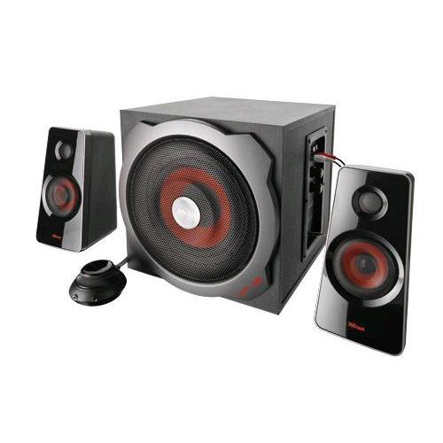 TRUST GXT 38 2.1 TYTAN CASSA 60W CON SUBWOOFER CON JACK DA 3.5MM GRIGIO ITALIA