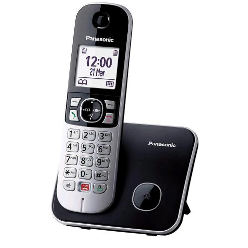 PANASONIC KX-TG6851JTB CORDLESS DECT CON VIVAVOCE BLACK/SILVER