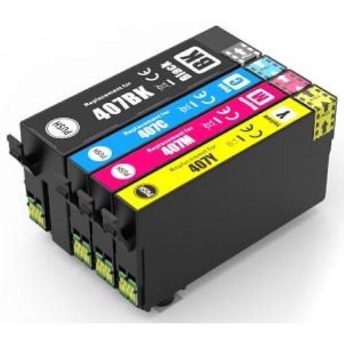 Yellow 26ml Compatibileatible Epson WF-4745 Series-1.9K#C13T07U440