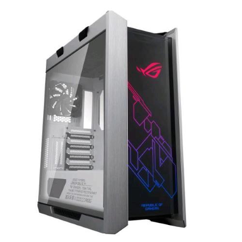 ASUS ROG STRIX HELIOS WHITE EDITION ATX MID TOWER GAMING CASE CON TRE PANNELLI DI VETRO TEMPERATO FUME' E RAFFINATA COSTRUZIONE IN ALLUMINIO SPAZZOLATO E TECNOLOGIA AURA SYNC