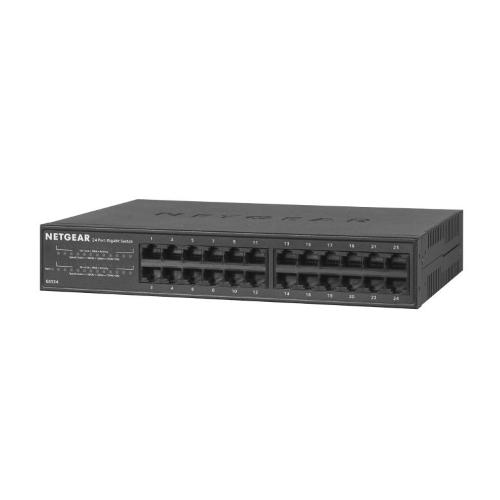 NETGEAR GS324-200EUS SWITCH 24 PORTE GIGABIT ETHERNET UNMANAGED