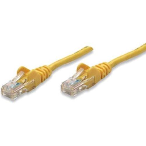 Cavo di rete Patch in Rame Cat. 5e Giallo UTP 2 m