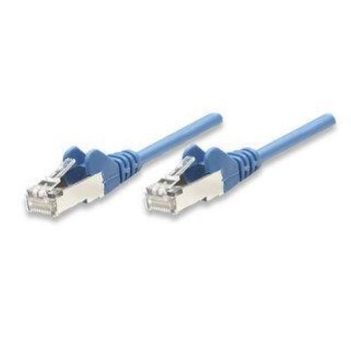 Cavo di rete Patch in Rame Schermato Cat. 5e Blu F/UTP 3 metri