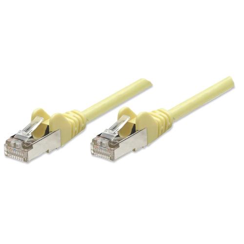 Cavo di rete Patch in Rame Schermato Cat. 5e Giallo F/UTP 10 mt