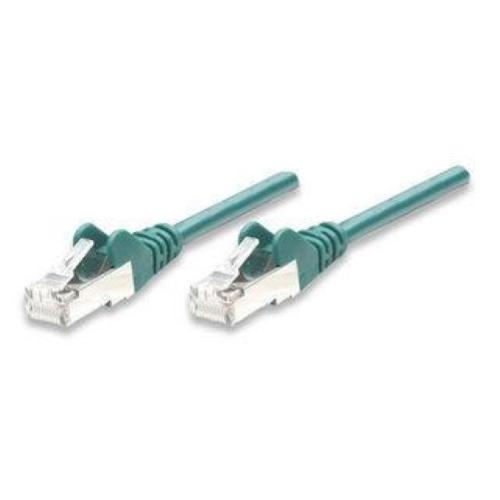Cavo di rete Patch in Rame Schermato Cat. 5e Verde F/UTP 15 m