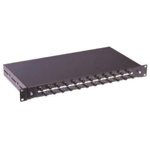 Cassetto Rack 19'' Fibra Ottica 24 Porte ST Simplex