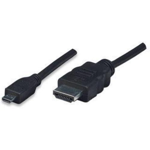 Cavo HDMI&trade; Highspeed con ethernet channel 1.4 A M/ Micro D M, 5 m