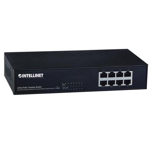 Switch PoE+ 8 Porte 10/100, Desktop / Rack