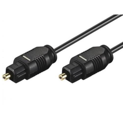 Cavo Audio Ottico Digitale Toslink (SPDIF) M/M 2m ø 2.2mm