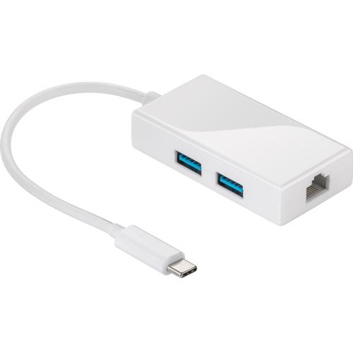 Hub USB-C SuperSpeed 2 USB 3.2 e RJ-45 Gigabit
