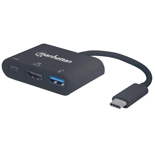 Convertitore USB-C&trade; a HDMI, USB-A, USB PD