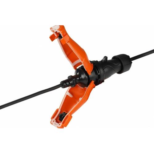 Presa Schuko Powershell Volante 2P+T Impermeabile con Protezione IP67