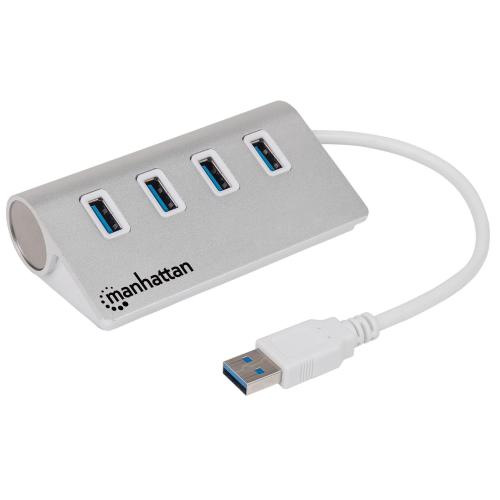 Hub USB3.2 4 porte Silver