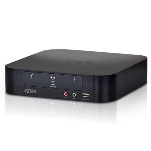 Switch KVMP per doppio schermo Mini DisplayPort (ThunderBolt) 2 USB, CS1942-AT-G