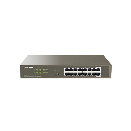 Switch 16 Porte Gigabit Desktop/Rack con 16 porte PoE+, G1116P-16-150W