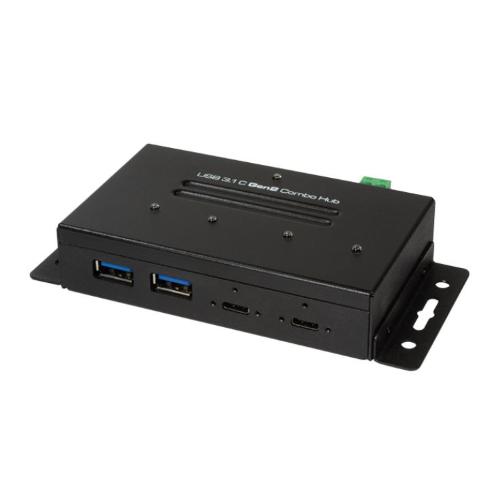 Hub USB-C&trade; 3.2 Gen 2, 4 Porte in Metallo