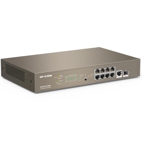 Switch Managed Ethernet Layer 3 Cloud PoE 9p Gigabit 1 SFP 130W, G5310P-8-150W