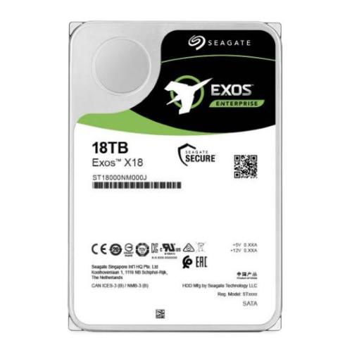 SEAGATE EXOS X18 HDD INTERNO 18.000GB INTERFACCIA SATA III FORMATO 3.5" 7.200 RPM