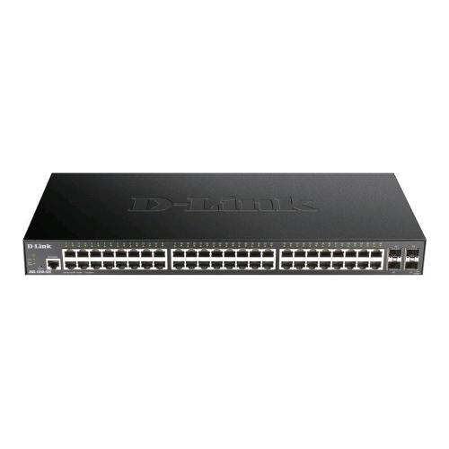 D-LINK DGS-1250-52X SWITCH DI RETE GESTITO L3 48 x 10/100/1000 + 4 x 10 Gigabit SFP+