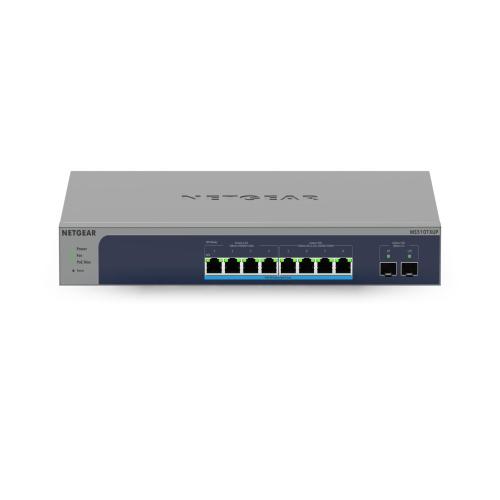 NETGEAR MS510TXUP-100EUS SWITCH 10 PORTE GESTITO L2+ 10G ETHERNET 100/1000/10000 2 SFP+ PoE