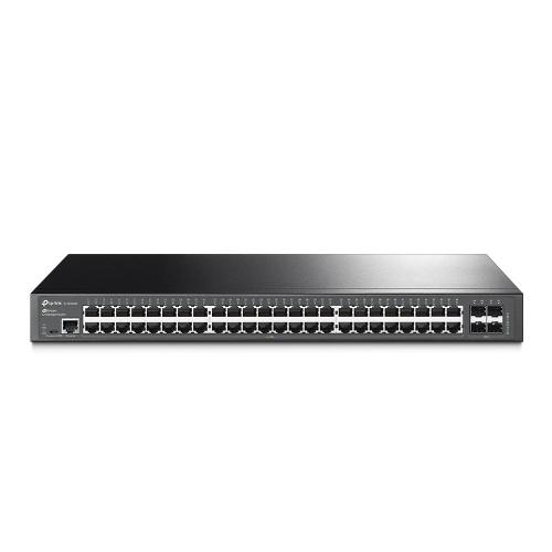 TP-LINK SWITCH 48P GIGABIT 4SLOT SFP MANAGED L2+ 1P USB
