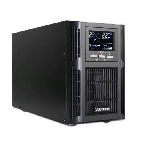 VULTECH UPS GRUPPO DI CONTINUITÀ SERVER SERIES 1000VA DOPPIA CONVERSIONE ONLINE COLORE NERO