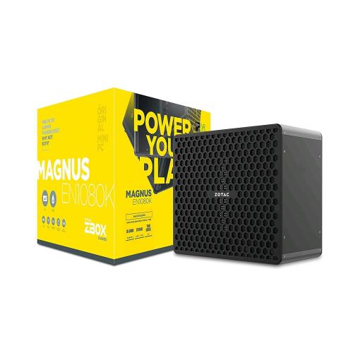 ZOTAC MAGNUS EN1080K i7-7700 3.6GHz-NVIDIA GEFORCE GTX 1080-FREE DOS ITALIA NERO (ZBOX-EN1080K-BE)