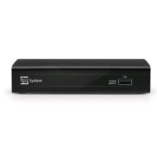 TELESYSTEM TS6815 DECODER DIGITALE TERRESTRE DVB-T2 H.265 HEVC HD 1080