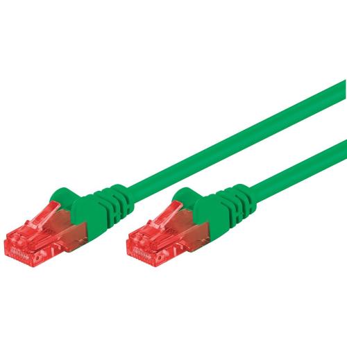 Cavo di rete Patch in CCA Cat.6 Verde U/UTP 2m