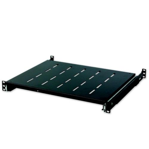 Mensola per Rack 19'' Estraibile 550mm Nera